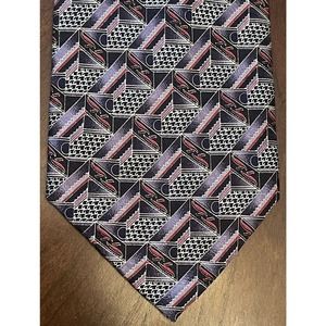 John Hill Executive Collection 100% Silk Men’s Neck Tie Made In Italy
